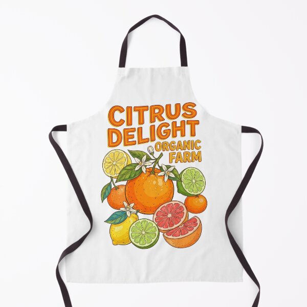 Item preview, Citrus Delight Organic Farm Vintage Poster designed and sold by LunaPixelStudio.