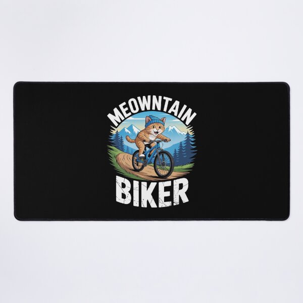 Item preview, MTB Mountain Biking Pun - Mountainbiker Cat designed and sold by DigitaldeligArt.