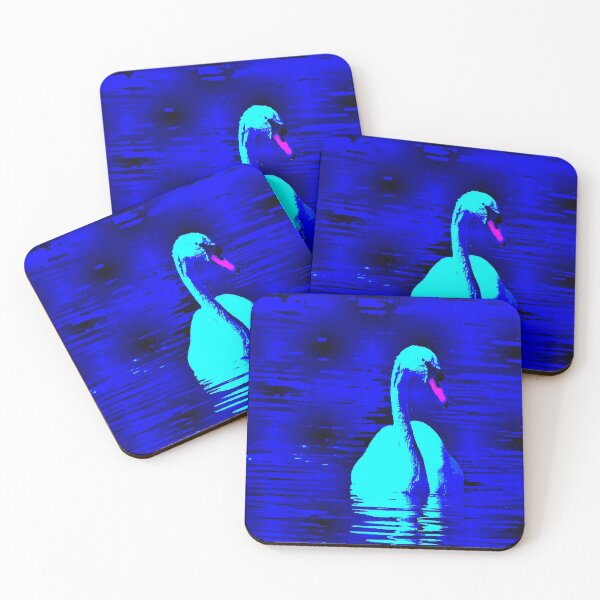 Item preview, Swimming Swan  designed and sold by KhalidHosnyArT.