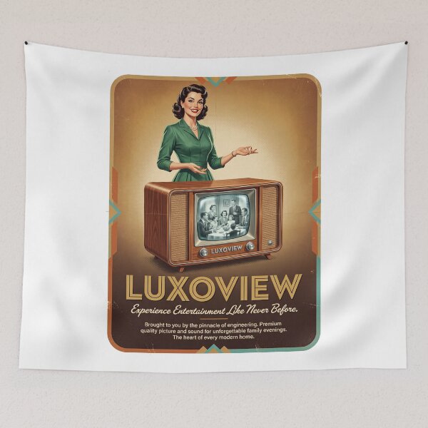 Item preview, LUXOVIEW Legacy: Retro Vision for the Modern Home designed and sold by ForeverPrintsOK.