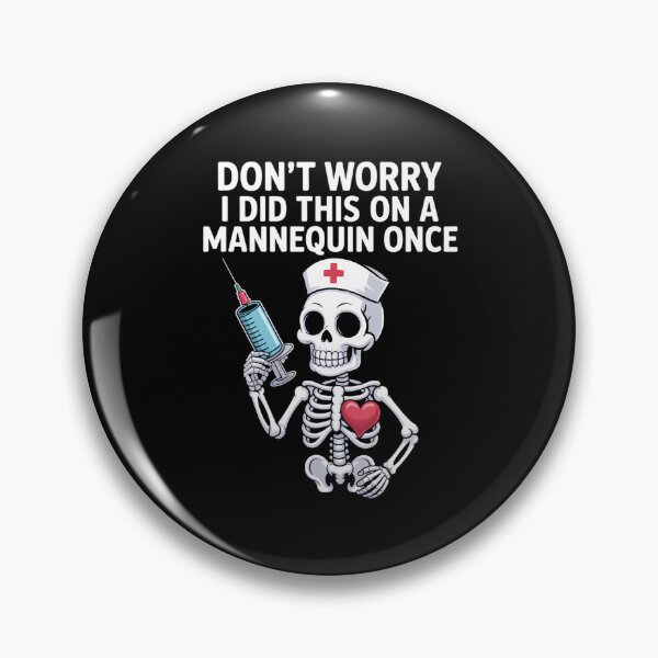 Item preview, Mannequin Skeleton Nurse Joke designed and sold by tiemacopaxer.