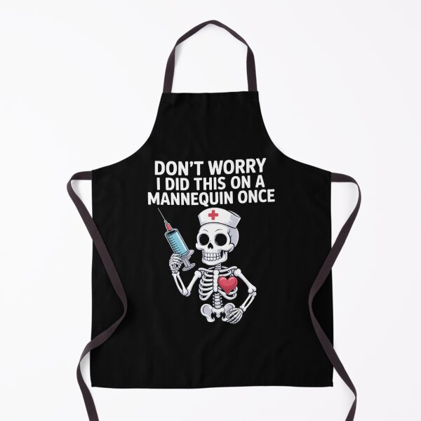Item preview, Mannequin Skeleton Nurse Joke designed and sold by tiemacopaxer.