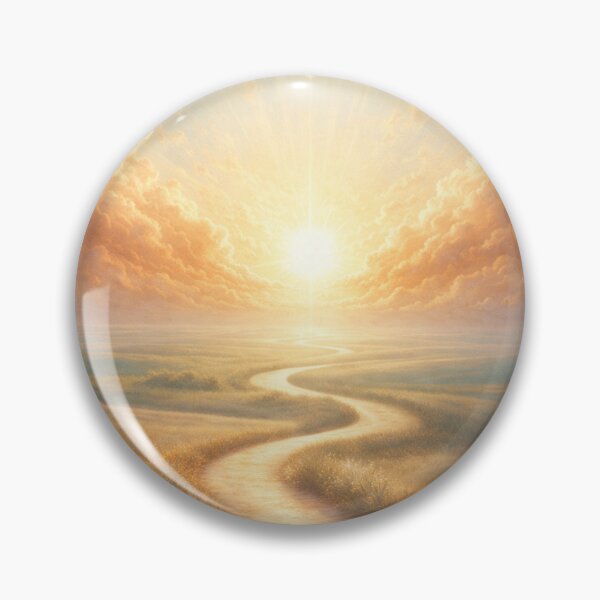Item preview, The Golden Path – Ethereal Journey of Hope, Light & New Beginnings designed and sold by MonaRose_Art.