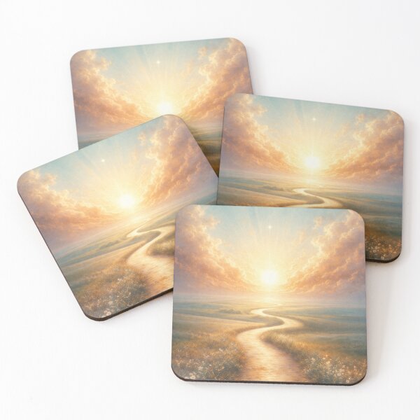 Item preview, The Golden Path – Ethereal Journey of Hope, Light & New Beginnings designed and sold by MonaRose_Art.