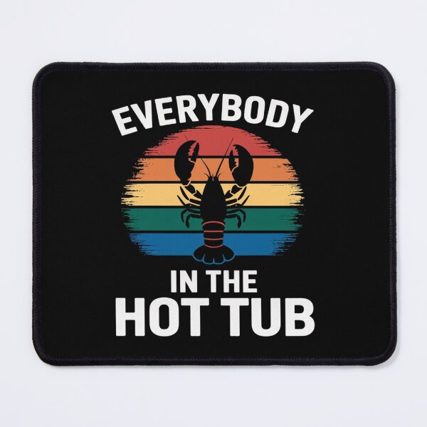 Item preview, Crawfish Boil Funny Hot Tub Bayou Cajun Seafood Festival designed and sold by RoyTill0Art.