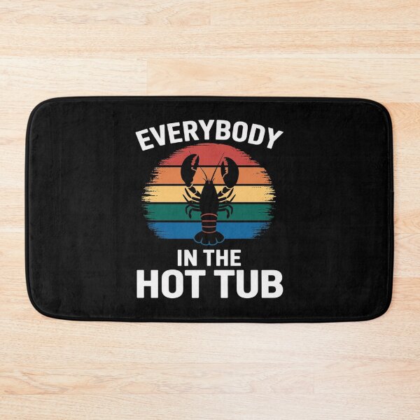 Item preview, Crawfish Boil Funny Hot Tub Bayou Cajun Seafood Festival designed and sold by RoyTill0Art.