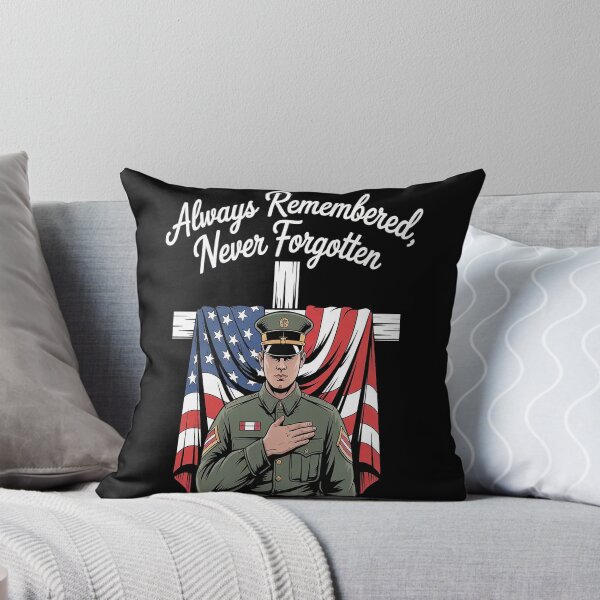Item preview, Always Remembered Never Forgotten Honor And Tribute Military Remembrance designed and sold by HaiharryCartoon.