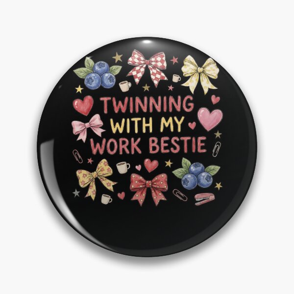 Item preview, Twinning With My Bestie Work Bestie designed and sold by THREE LITTLE BEANS.
