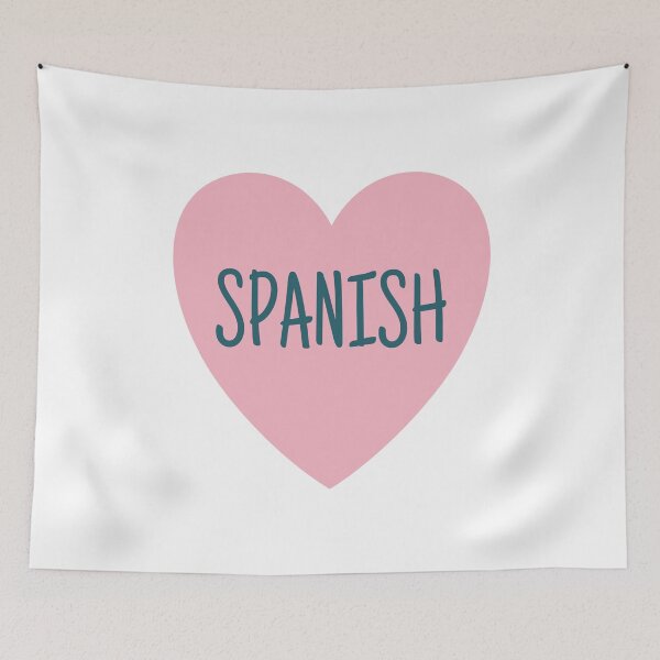 Item preview, Love Spanish heart design designed and sold by Think4Prints.