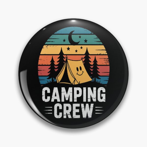 Item preview, Camping Crew Cute Camper Youth designed and sold by CottonCandyPrin.