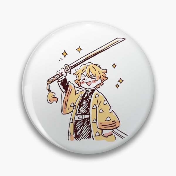 Item preview, Fearful Thunder Breathing Swordsman with Lightning Speed designed and sold by Mr-MC-kitty.
