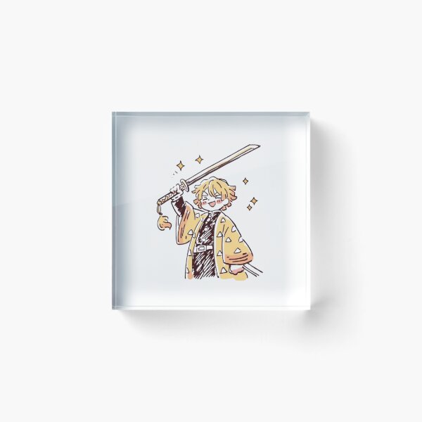 Item preview, Fearful Thunder Breathing Swordsman with Lightning Speed designed and sold by Mr-MC-kitty.