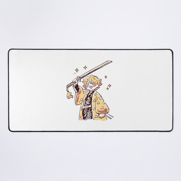 Item preview, Fearful Thunder Breathing Swordsman with Lightning Speed designed and sold by Mr-MC-kitty.