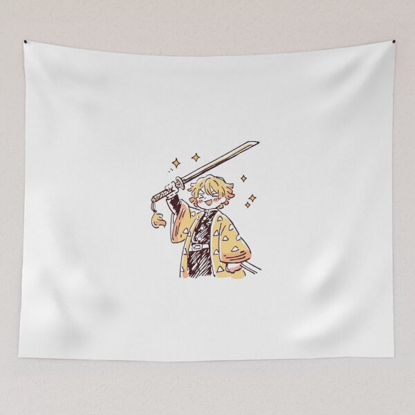 Item preview, Fearful Thunder Breathing Swordsman with Lightning Speed designed and sold by Mr-MC-kitty.