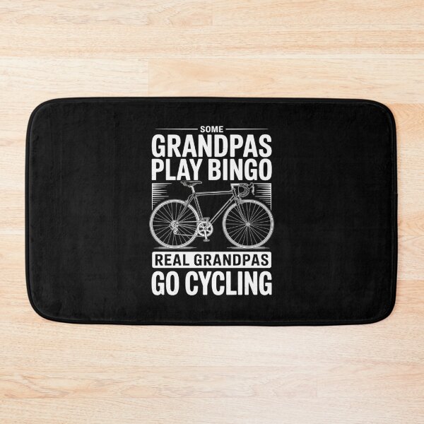Item preview, Real Grandpa Bicycle Biking  designed and sold by MarkLeedsArt.