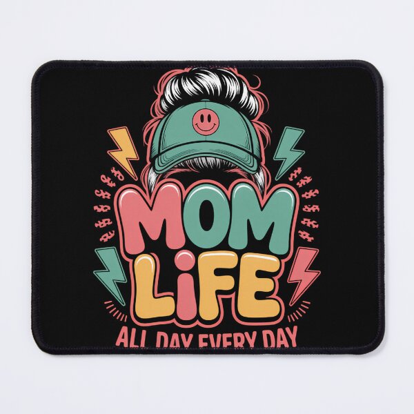 Item preview, Mom Life Messy Bun Mothers Day designed and sold by tiemacopaxer.