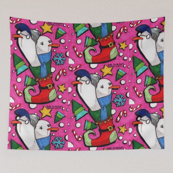 Item preview, Stocking Gulls designed and sold by ajhockham.