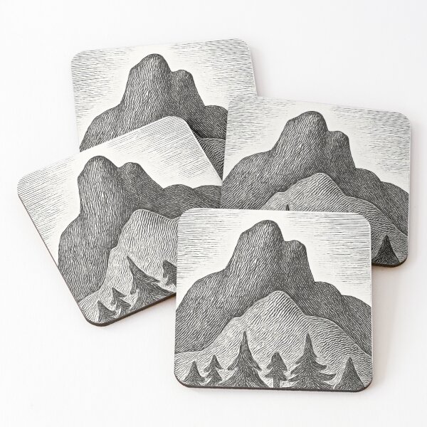 Item preview, Adventure in Miniature A Mountain Escape on a Postage Stamp designed and sold by NOMADIC ART.