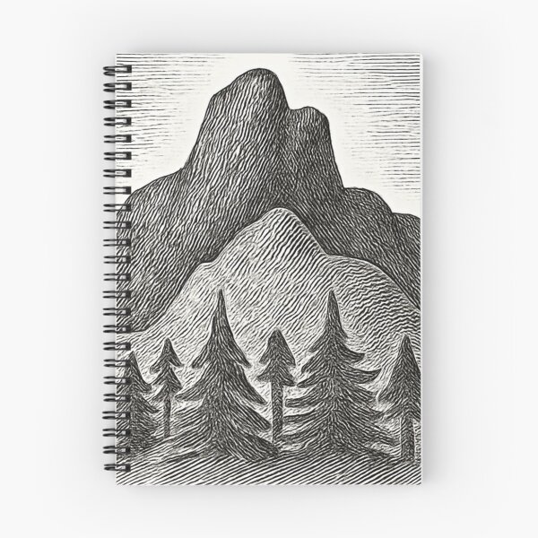 Item preview, Adventure in Miniature A Mountain Escape on a Postage Stamp designed and sold by NOMADIC ART.