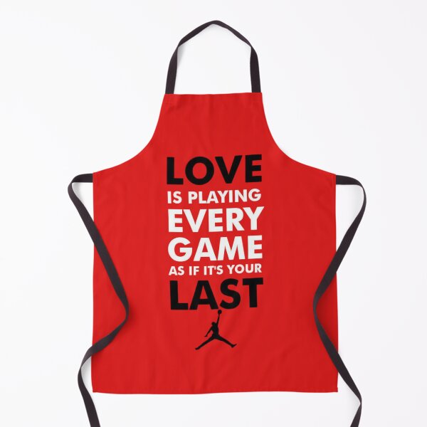 Item preview, Love Every Game - Michael Jordan Motivational Basketball Quote designed and sold by ArtByRahim.