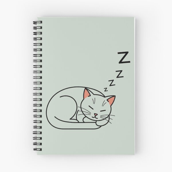 Item preview, Minimalist Sleeping Black Cat Doodle | Cozy Nap Time Kitty Line Art designed and sold by LoveDesignMania.