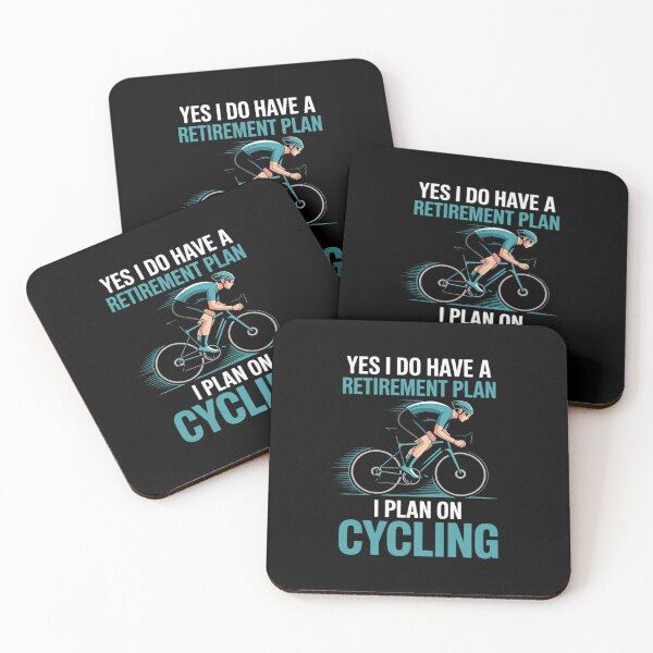 Item preview, Retirement Plan Cycling - Bicycle  designed and sold by MarkLeedsArt.