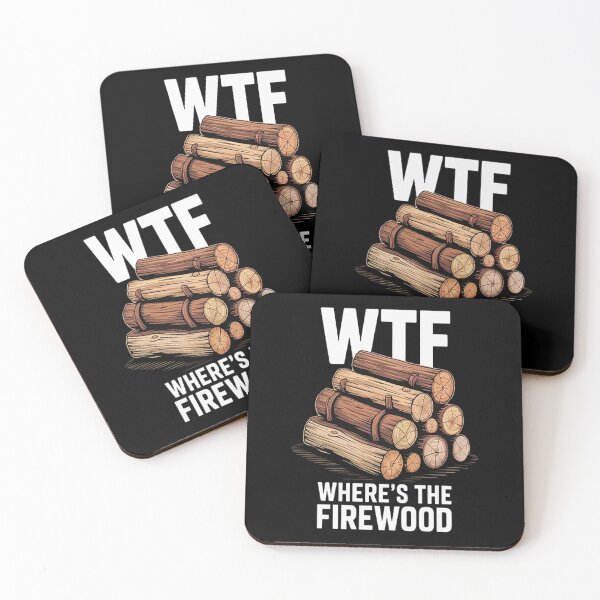 Item preview, Camping Humor Where's the Firewood Lumberjack designed and sold by CottonCandyPrin.