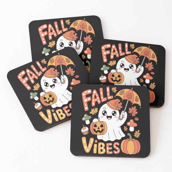 Item preview, Fall Vibes Pumpkin Cute Ghost Autumn Fall Lover designed and sold by HaiharryCartoon.