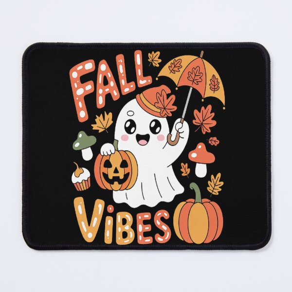 Item preview, Fall Vibes Pumpkin Cute Ghost Autumn Fall Lover designed and sold by HaiharryCartoon.