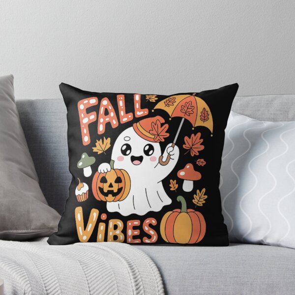 Item preview, Fall Vibes Pumpkin Cute Ghost Autumn Fall Lover designed and sold by HaiharryCartoon.