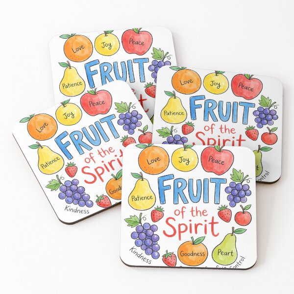 Item preview, Fruit of the Spirit Watercolor Faith Illustration designed and sold by LunaPixelStudio.
