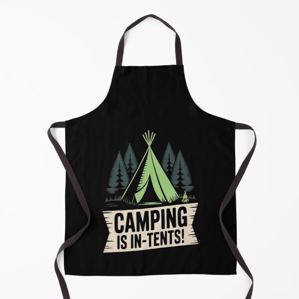 Item preview, Camping Is In Tents Outdoor Camper Pun designed and sold by CottonCandyPrin.