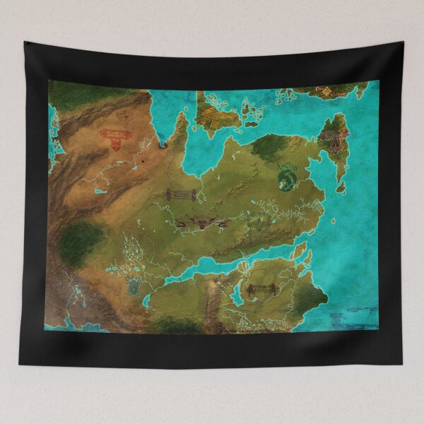 Item preview, Map of Thedas designed and sold by radiochai.