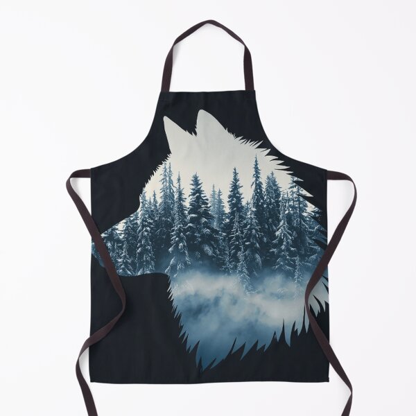 Item preview, Winter Forest Hidden in Wolf Shape designed and sold by Wonderful Designs.
