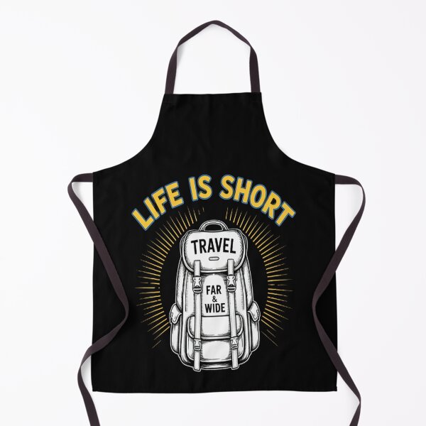 Item preview, Life Is Short Travel Far And Wide designed and sold by CottonCandyPrin.