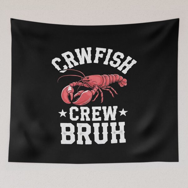 Item preview, Crawfish Crew Bruh Funny Boil  designed and sold by RoyTill0Art.