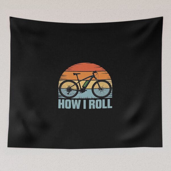 Item preview, How I Roll EBIKE Electric Bicycle  designed and sold by DigitaldeligArt.