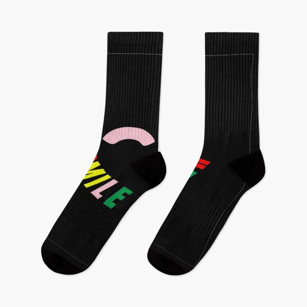 Item preview, Colorful "Smile Harder" Motivational Face Design – Positive Vibes for Apparel, Posters & Stickers designed and sold by Bright Nest Studio.