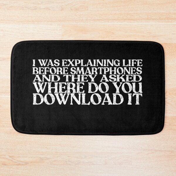 Item preview, I Was Explaining Life Before Smartphones – Funny Generational Humor designed and sold by Mohamed Orav.