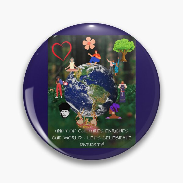 Item preview, Unity of cultures enriches our world designed and sold by Magdalena Krzebiot.
