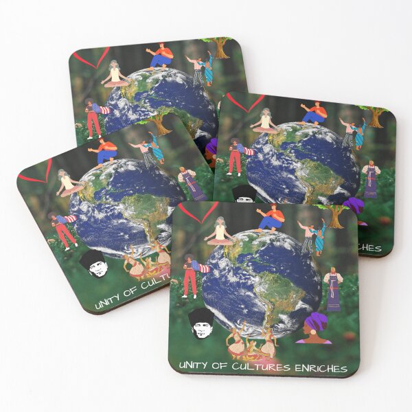 Item preview, Unity of cultures enriches our world designed and sold by MakR9.