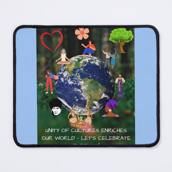 Item preview, Unity of cultures enriches our world designed and sold by Magdalena Krzebiot.