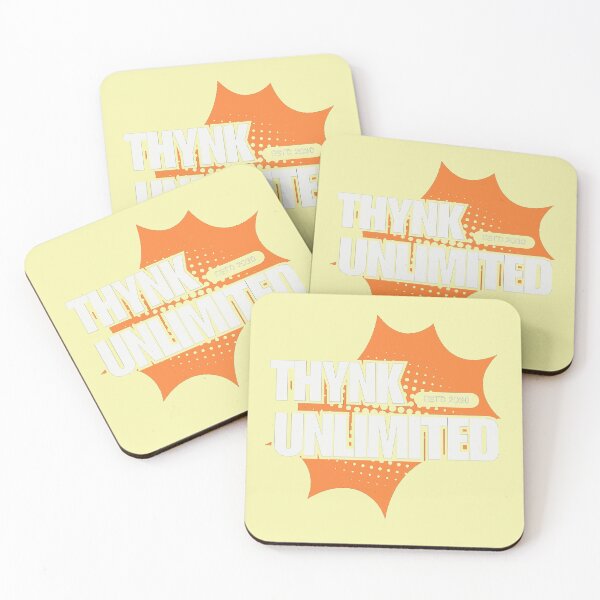 Item preview, Think Unlimited – Bold Motivational Quote Typography Design designed and sold by RevieusaR.