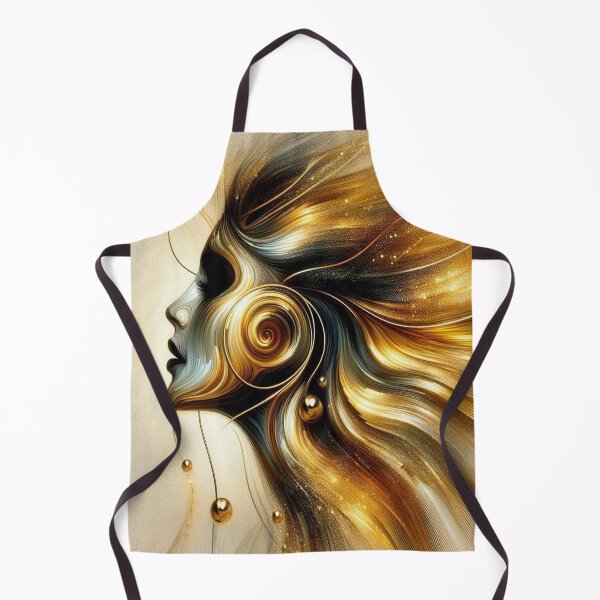 Item preview, Golden Flow of Feminine Energy – Lines of light between elegance, movement and cosmic depth designed and sold by FotoworldEdel.