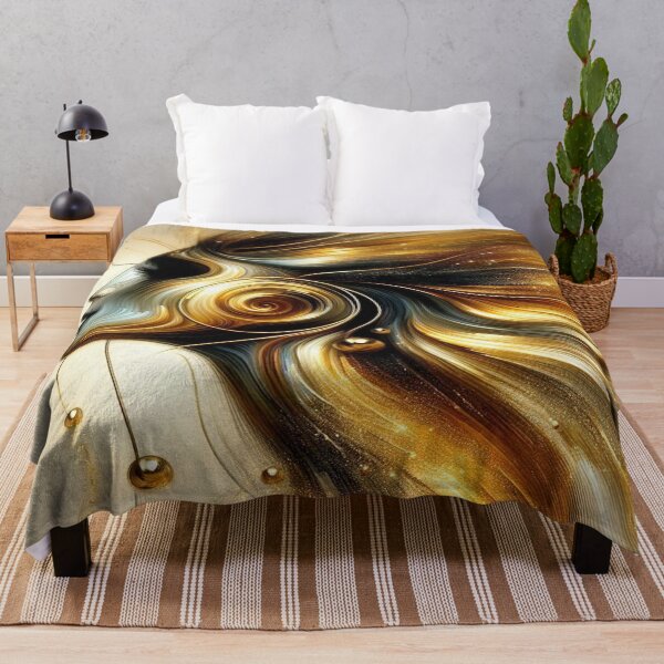 Item preview, Golden Flow of Feminine Energy – Lines of light between elegance, movement and cosmic depth designed and sold by FotoworldEdel.