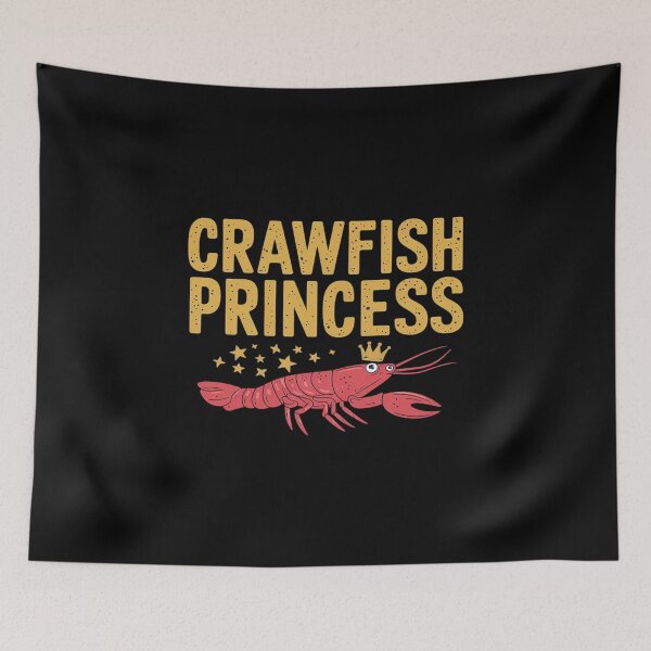 Item preview, Crawfish Princess Cajun Boil Crayfish Party Women Girls  designed and sold by RoyTill0Art.