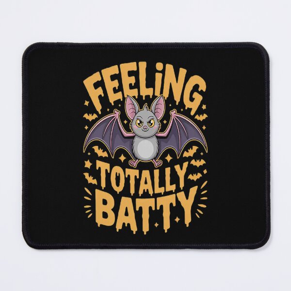 Item preview, Feeling Totally Batty - Halloween Bat Pun designed and sold by HaiharryCartoon.