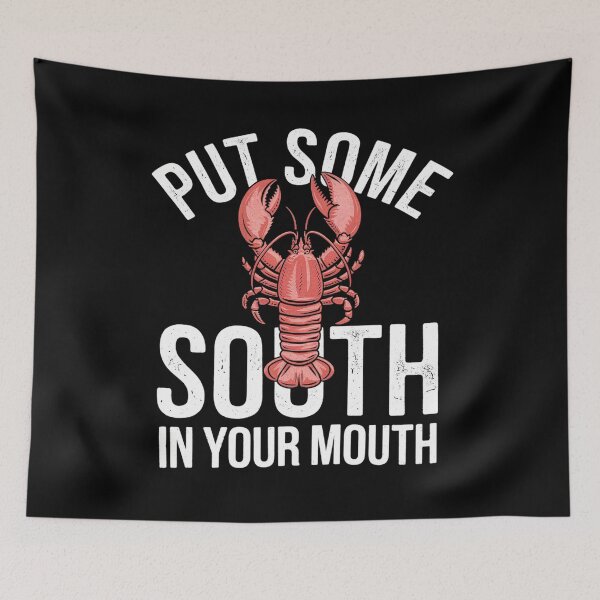 Item preview, Crawfish Put Some South In Your Mouth designed and sold by VerseFarm.