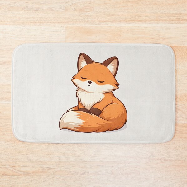 Item preview, Quiet Evening Fox Illustration designed and sold by Ombrya.