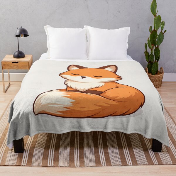 Item preview, Quiet Evening Fox Illustration designed and sold by Ombrya.